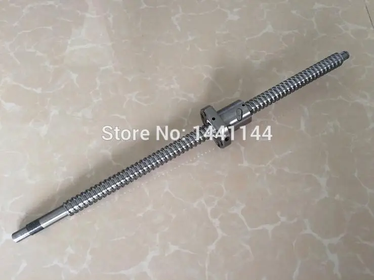 1610 ballscrew  set : SFU1610 -  800mm balls crew + 1610 Nut Housing + BK/BF12  Support  + 6.35*10mm coupler