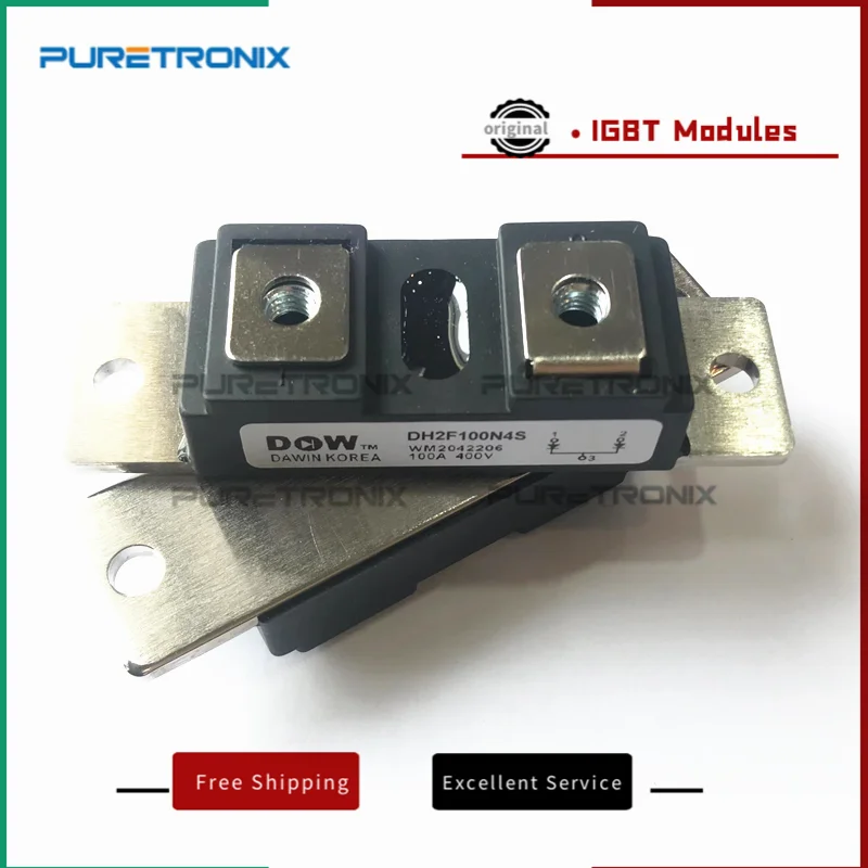 DH2F100N4S 2 Terminals Diode Module Schottky Bridge Rectifier 100A 200A 300A 400A 400V