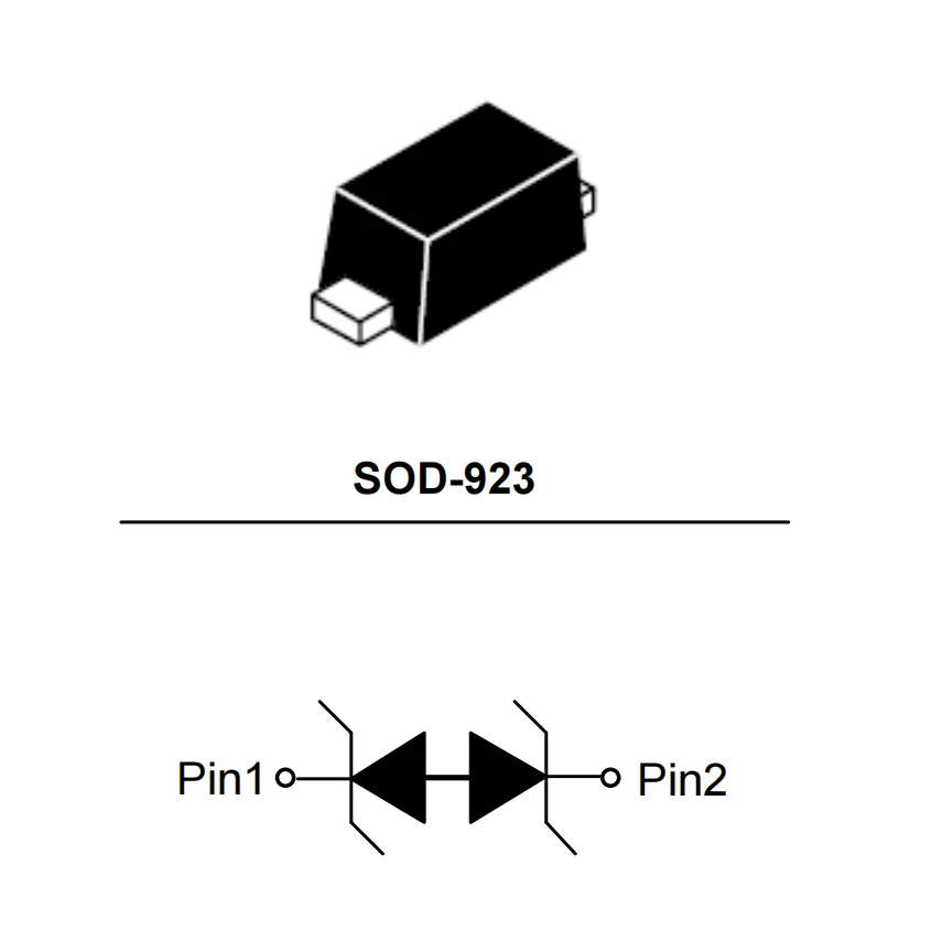 

50pcs ESD Protection Diode LESD9L5.0CT5G LESD9L5.0T5G ESD9L5.0T5G ESD9L5.0ST5G ESD9R3.3ST5G ESD9X3.3ST5G SOD-923 high quality