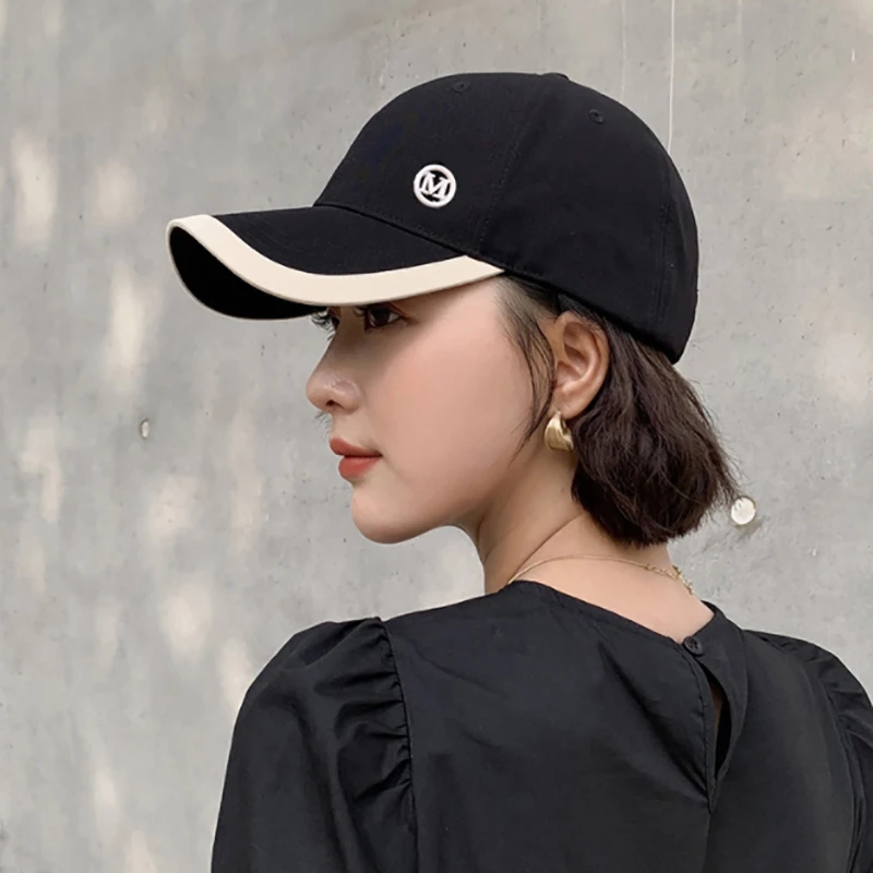 2022 luxury Mercerized Baseball Cap For Women Summer Cotton Hat Girls Snapback Hip hop hat Gorras Casquette Bones