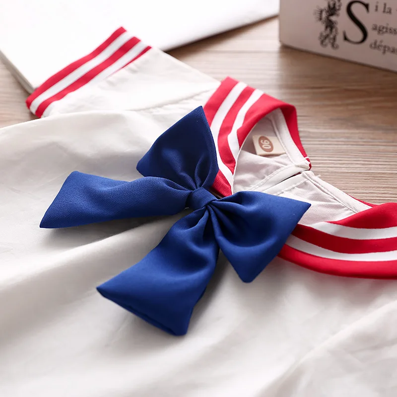 Summer School Girls Skirts Princess Mini Pleated Skirt Uniform Cute Short Sleeves Customes Cosplay Party Outwear Suits