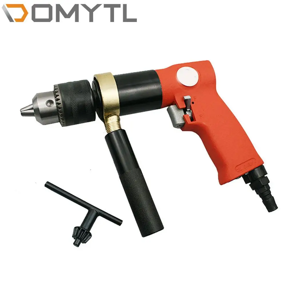 Reversible Pneumatic Pistol Air Drill 1/2 Tapping Machine Drilling High-speed Rotation For Hole Drilling Hand-held Operation