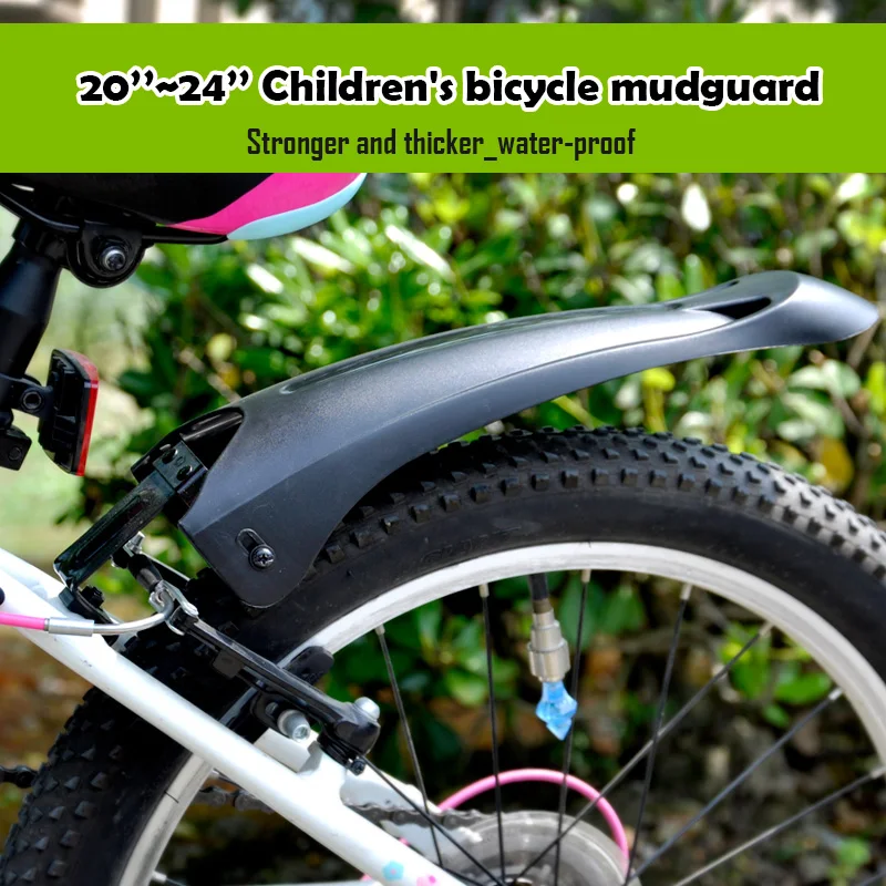 Easydo 1 Pair Folding Children's Bike Fender Mudguard Front Rear Dustproof For 20-24 inch Bike Accessories