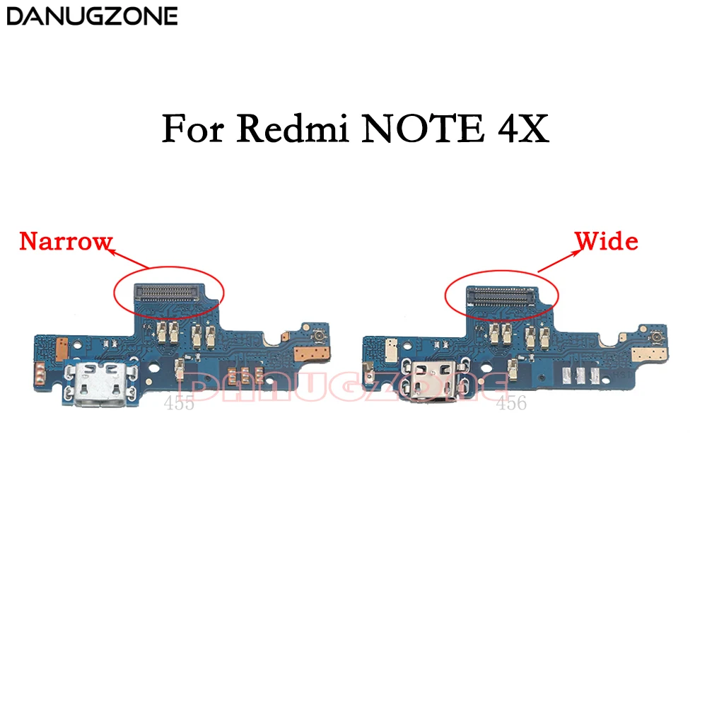 USB Charging Dock Port Socket Jack Plug Connector Charge Board Flex Cable For Xiaomi Redmi NOTE 4 / Redmi NOTE 4X X20