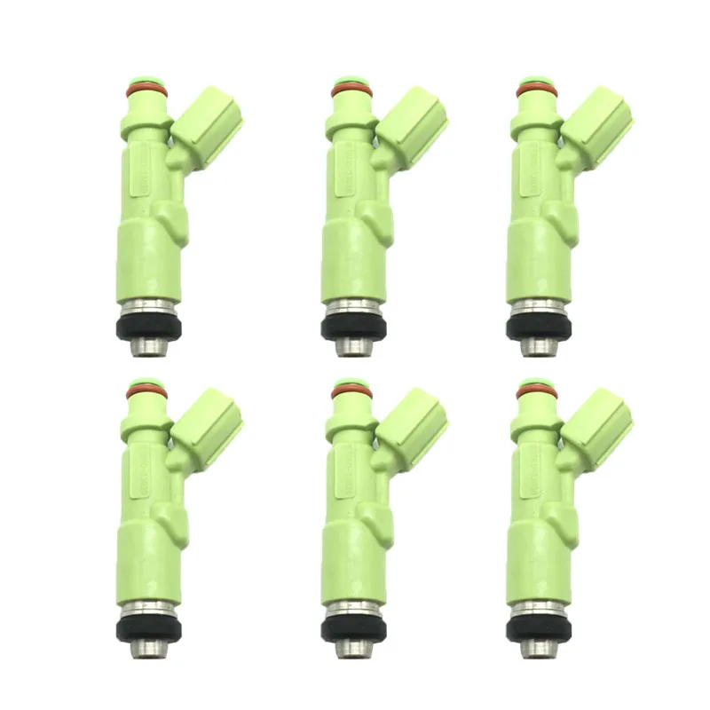 

6pcs 23209-13030 23250-13030 Fuel injector for TOYOTA JP LITEACE, TOWNACE 1996~2007 1.8L 7KE