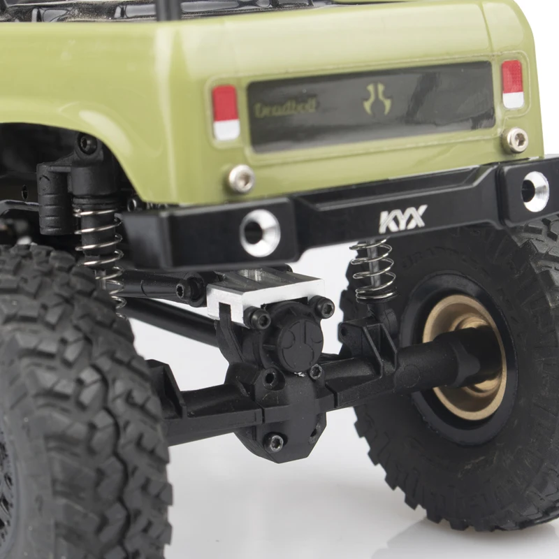 KYX Racing Aluminum Rear Link Mount Upgrades Parts Accessories for 1/24 RC Crawler Car Axial SCX24 Deadbolt 90081