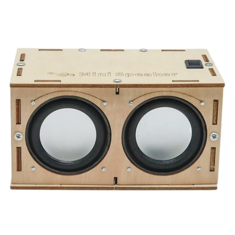 Amplificador de sonido electrónico, caja de Altavoz Bluetooth DIY, proyectos escolares de ciencia, Kits de experimentos,