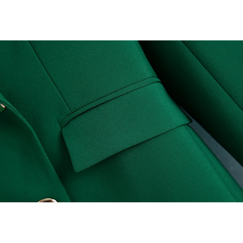 KONDALA-Chaqueta larga de gran tamaño para mujer, Blazer verde con bolsillos, Estilo Vintage, a la moda, para oficina y otoño, 2023