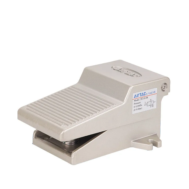 

Airtac foot switch foot pedal type 3F4F210 06 08LF two-bit three-way five-way
