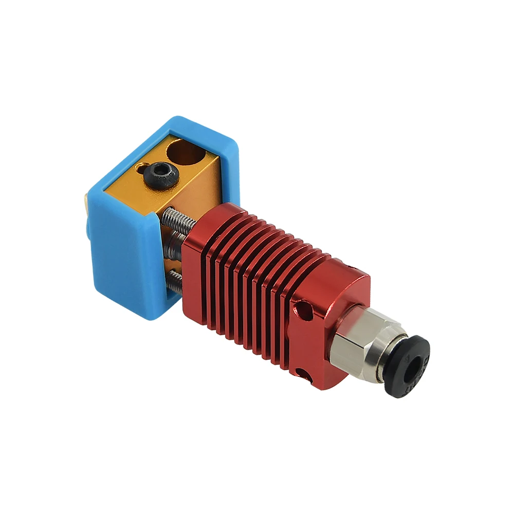 MK8 Zmontowany zestaw gorącego końca wytłaczarki do drukarek Ender 3 CR-10 Dysza 1,75 mm 0,4 mm Aluminiowy blok grzewczy Akcesoria do drukarek 3D — zdjęcie produktu 2