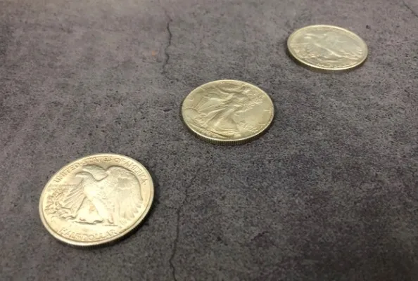 The Ultimate Coins Through Glass - CTG Ultra Magic Tricks Visual Coin Penetration Magia Close Up Illusion Gimmick Prop Mentalism