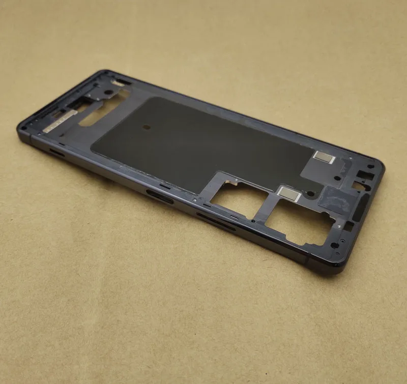 Original Middle Frame Chassis Bezel Bracket Panel Metal Plate for Sony Xperia 1 II, X1 II Mark 2, LCD Supporting