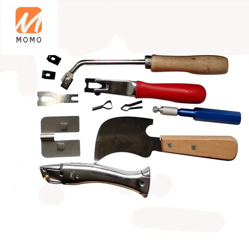 

Multi Hand Groover With Crescent Moon Knife And Weld Nozzle PVC Vinyl Floor Weld Kit, Flooring Installation Tools (9 items)