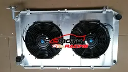 All Aluminum Radiator + Shroud + Fan CoolingFor Nissan Patrol GQ 2.8 4.2 Diesel TD42 & 3.0 Petrol Y60