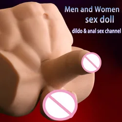 Unisex Sex Dolls Realistic Dildo Anal Sex Artificial Pussy Love Doll Erotic Toys For Men Masturbation Tool Woman Adult Products