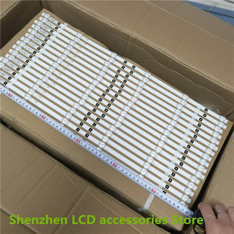 FOR LED32HD510A L32M16 LED32B100L  JS-D-HL32L12-061DC   576MM  6V  6LED   32 inch use  aluminium 100%new  LCD TV backlight bar