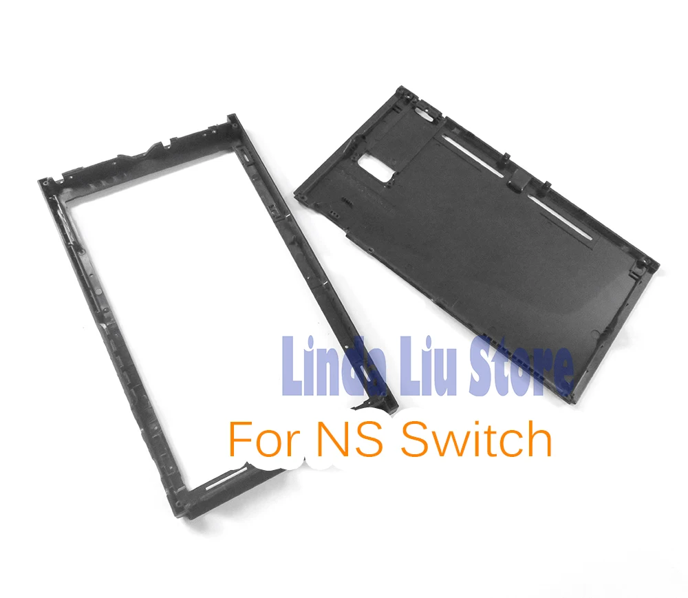 

10PCS Replacement Black Hard Housing Shell Case Part for Switch NS NX Console Front Back Faceplate For Switch Main shell