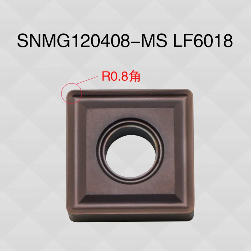 DESKAR 100% originale SNMG120404 SNMG120408 MA MS LF6018 inserto in metallo duro utensile per tornitura per inserti di tornitura su tornio in acciaio inossidabile