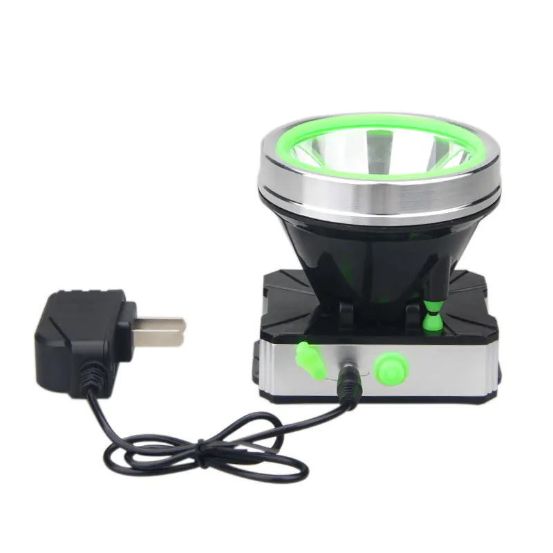 2 modes LED Headlamp Built-in 2800mA Battery Flashlight Camping Hunting Head Torch Work Headlight