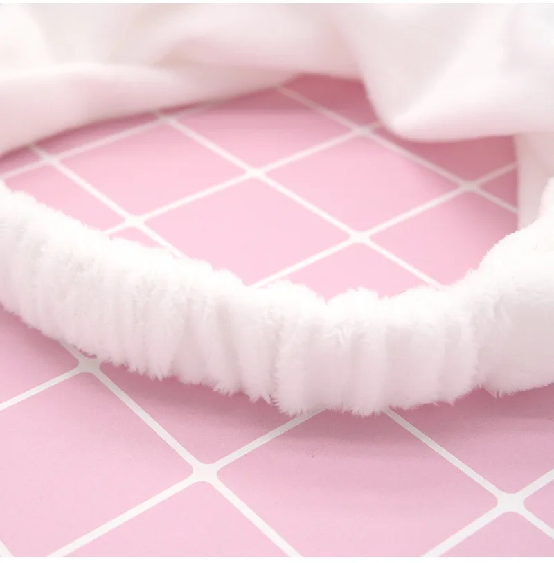 2027 Süßes Make-up Gesichtswasch-Turban-Stirnband für Frauen und Mädchen, Haarwasch-Stirnbänder, Accessoires, Make-up-Haarband, Kopfschmuck, Scrunchie – Detail 3