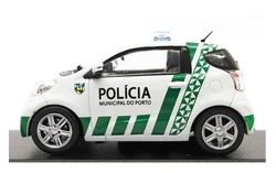 JCollection-Coche de juguete fundido a presión para coleccionistas, escala 1/43, IQ, 2013, policía civil, do Oporto