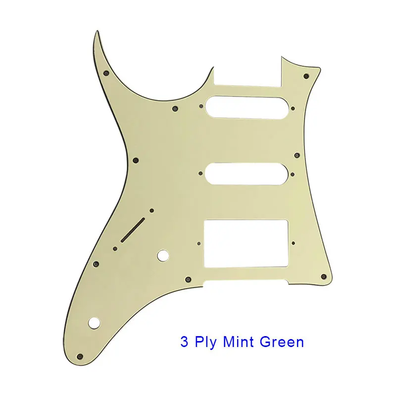 Pleroo Custom Electric Guitar Parts - For Left Handed MIJ Ibanez RGX40 Guitar Pickguard Pickup Scratch Plate SSH Humbucker