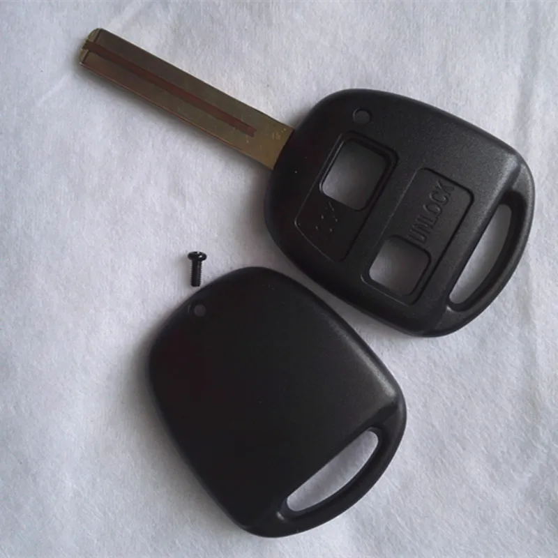

DAKATU 20 шт. сменный чехол для ключа Toyota, корпус дистанционного ключа, 2 кнопки TOY48, короткое лезвие, 40 мм
