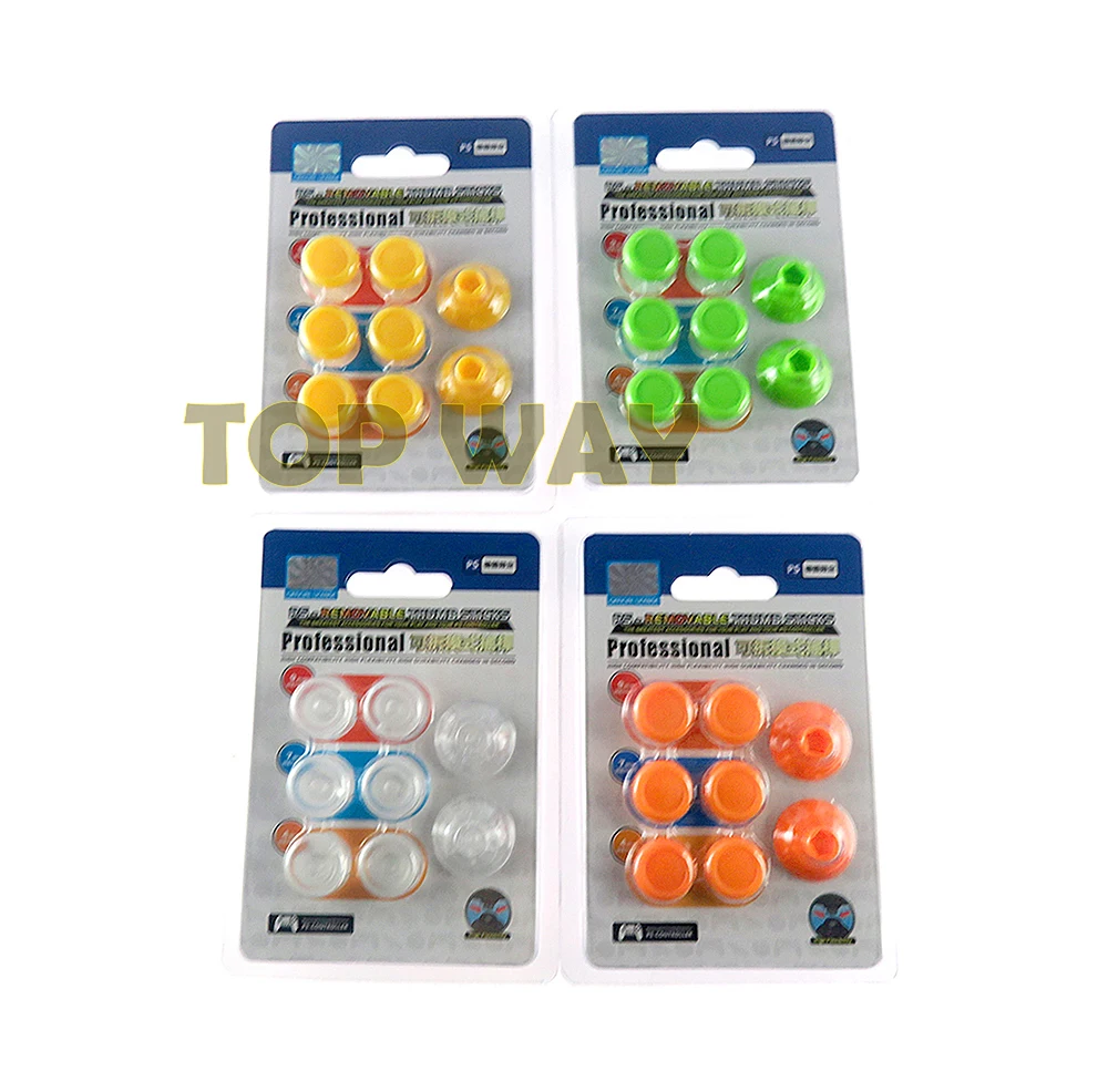 1 ชุดสําหรับ Xbox One Slim เปลี่ยน 8 in 1 14 in 1 ที่ถอดออกได้ Thumb Stick Jelly Analog Thumbstick Cap สําหรับ PS4 slim pro Controller