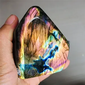 Natural purple bule labradorite Furnishing offers articlesQ4