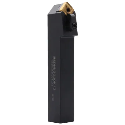 Soporte de herramientas de torneado externo MSDNN 2525M12 para corte de torno SNMG, carburo cementado MSDNN, 1 ud.