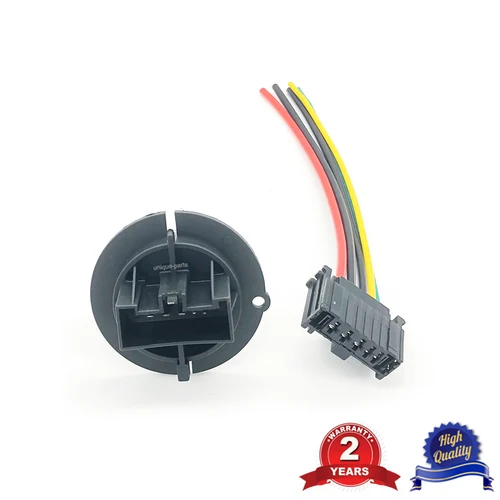 Imagen 2 del producto Para Peugeot 206 307 Citroen C3 Xsara Motor de ventilador calentador resistencia 6450JP arnés de cables conector de Cable de telar