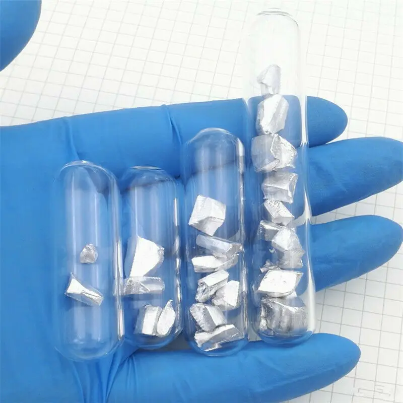 99,995% Indium Metal Crystal in Ampoule