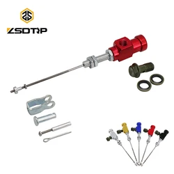 ZSDTRP M10x1.25mm Motorcycle Hydraulic Brake Clutch Master Cylinder Rod System Performance Efficient Transfer Pump