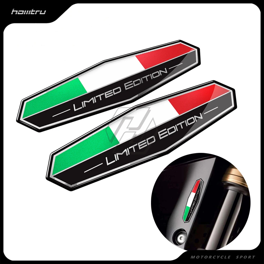 

Italy Flag Sticker Italia Limited Edition Decal Case for Aprilia Ducati Monster 696 796 795 821 Panigale 1199 1299 Sticker