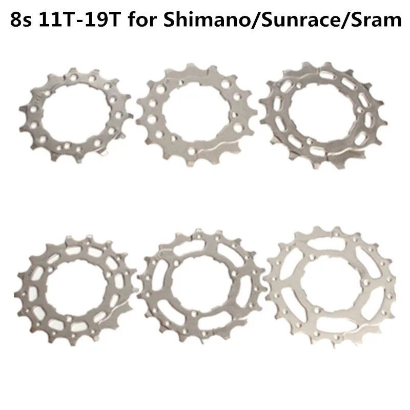 Cassette de bicicleta de montaña de alta calidad, piñón de volante Cog 8S 11T-30T, gama completa de reparación de volante para SHIMANO SRAM Sunrace