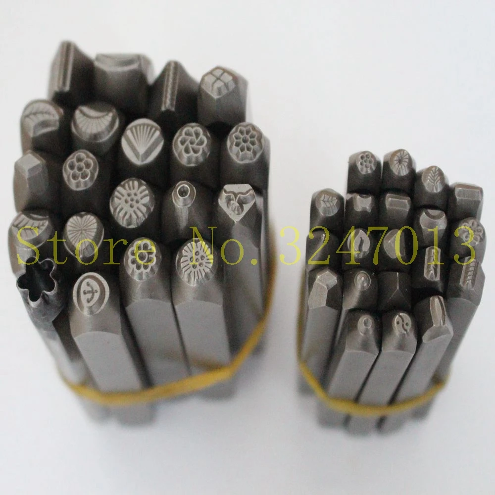1SET Steel Punches  Metal Stamp Punch set for Handmaking Tools