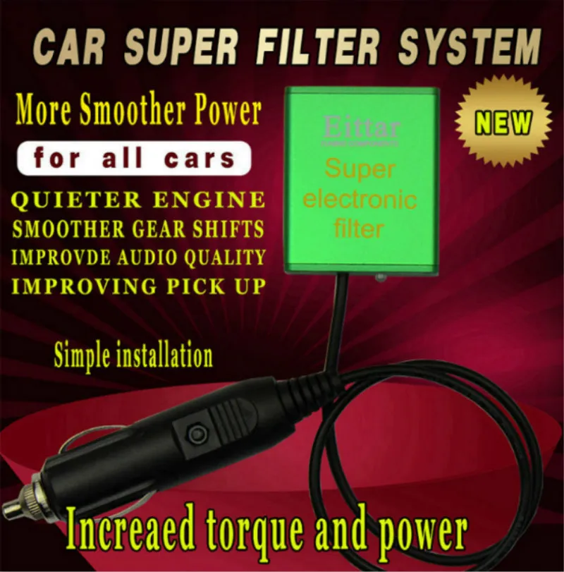 for Alfa Romeo All Engines 12V & 24V Electronic Filter Car Pick Up Fuel Saver Voltage Stabilizer Increases Horse and Torque