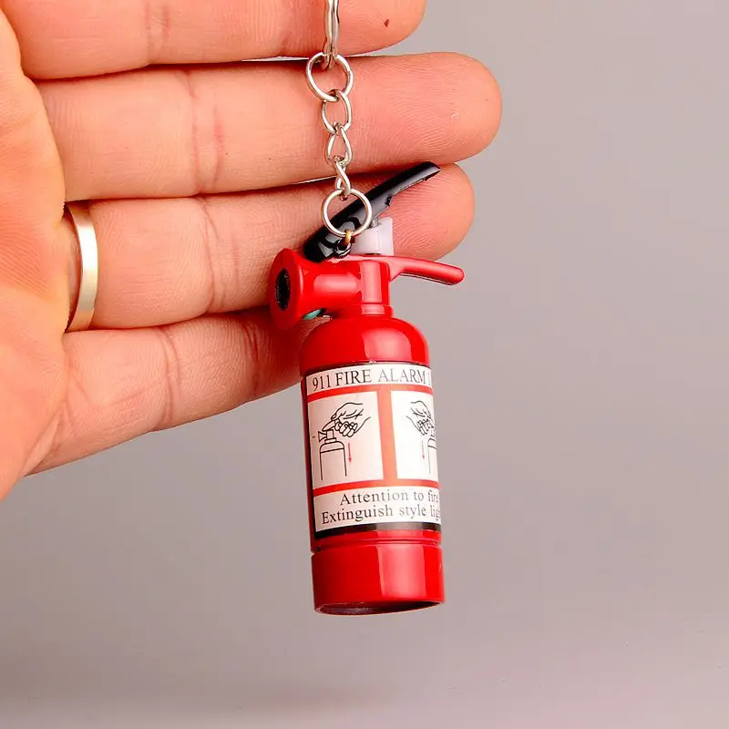 Portable Butane Jet Gas Lighter Fire extinguisher Keychain Torch Lighter Mini Ignition Tool Smoking Accessories Gadgets For Men