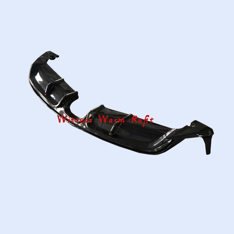 Carbon Fiber FRP Rear Diffuser Bumper Lip spoiler For Porsche Cayman Boxster 981 2013 - 2015