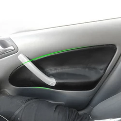 Microfiber Leather Car Door Panel Armrest Cover Trim For Skoda Octavia A4 Tour 1998 1999 2000 2001 2002 2003 2004 2005 2006