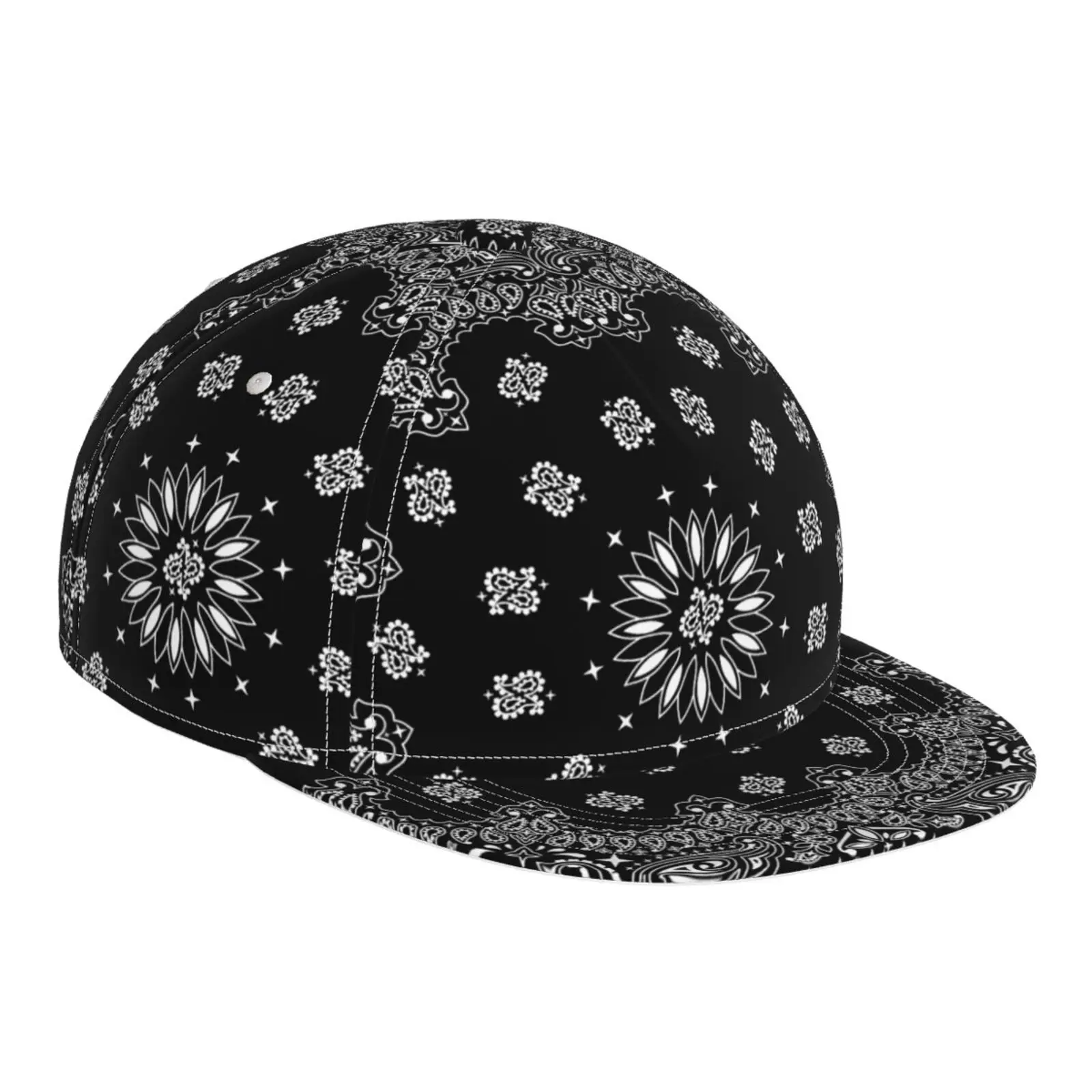 Baseball Cap for Men Women Classic Cotton Dad Hat Low Profile Luxury Bandana Bandana Tribal Print Adjustable Snapback Hat