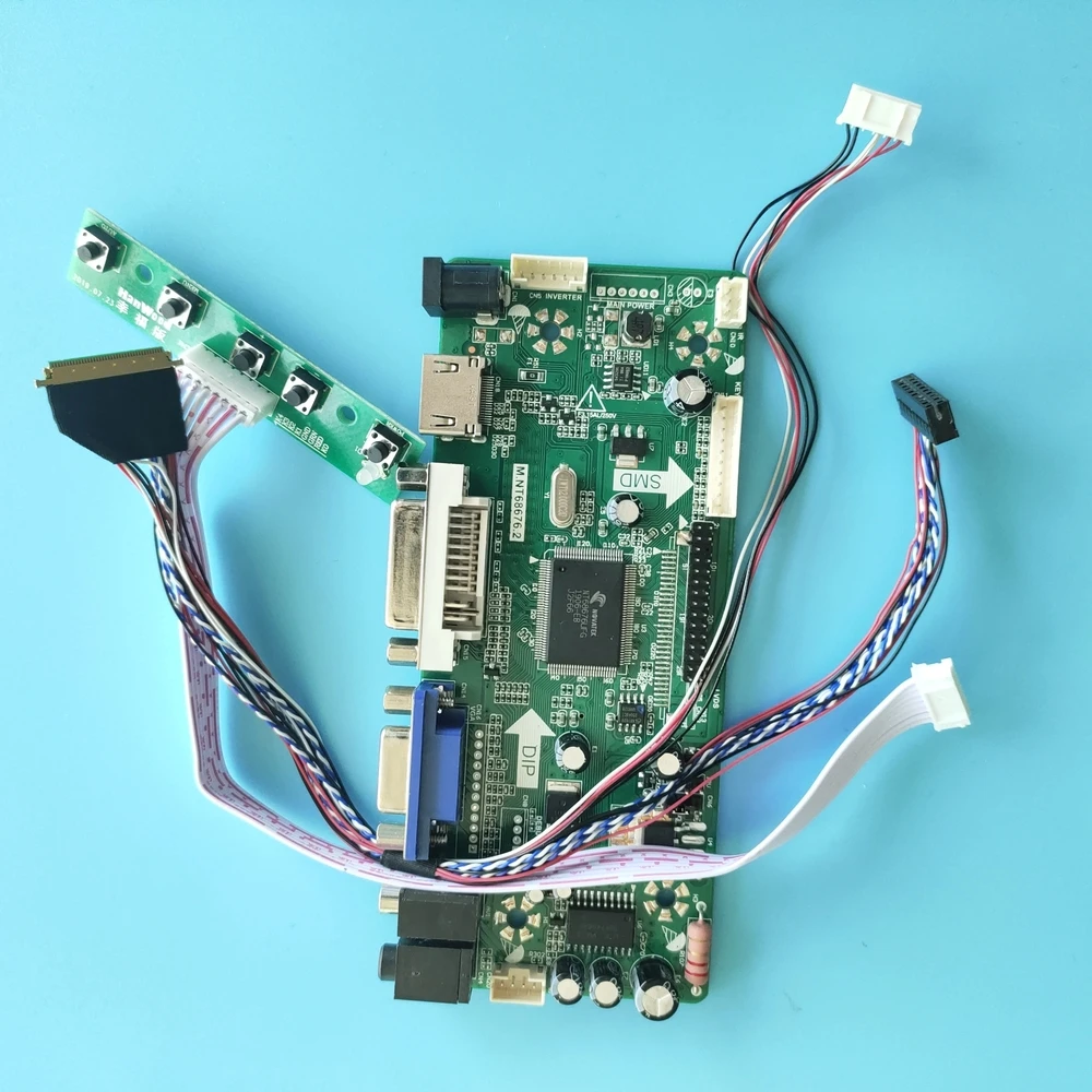 

Для HSD089IFW1-C00 DVI LVDS панель экран 8,9 "1024X600 ЖК-светодиодный монитор карта VGA HDMI комплект контроллера плата драйвера