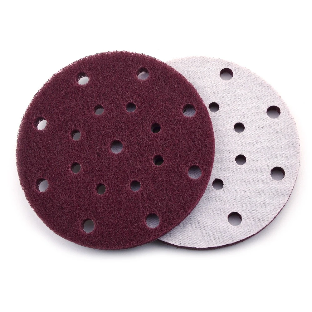 POLIWELL 2PCS 6 Pollici 150 millimetri 240/1000 Grit Lavaggio Pastiglie Affollamento Industriale Purga Pad Heavy Duty Per La Pulizia per la Casa automotive