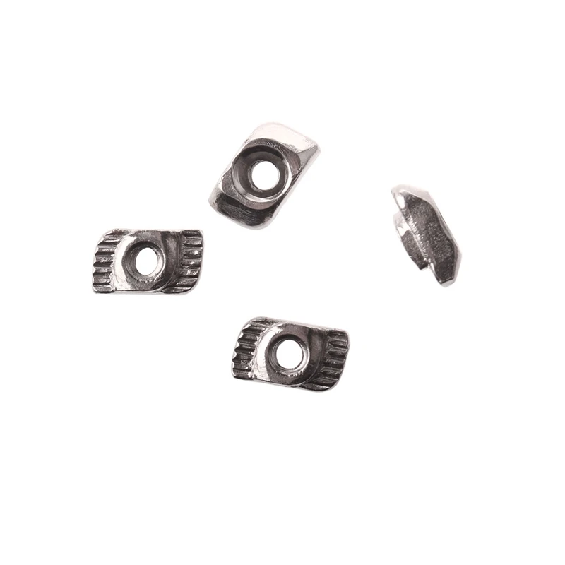 10/20/50/100PCS M3 M4 M5 for 20 Series T-Slot T-nut Sliding T Nut Hammer Head Drop In Nut Connector Aluminum Extrusion Profile