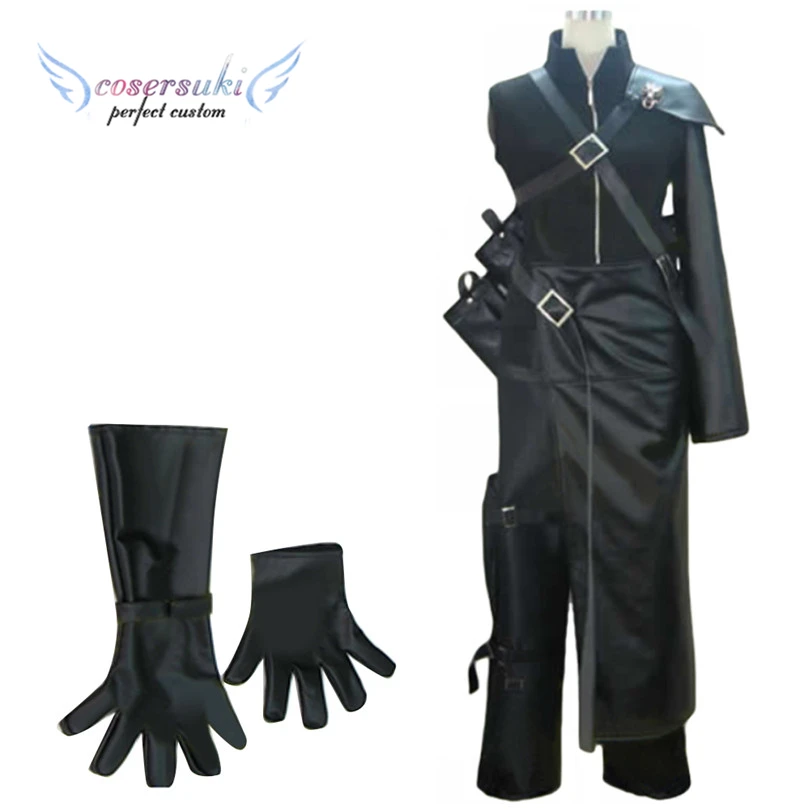 

Final Fantasy FF7 Cloud Strife Cosplay Outfit PU Leather Carnaval Costume Halloween Christmas Costume for Men and Women