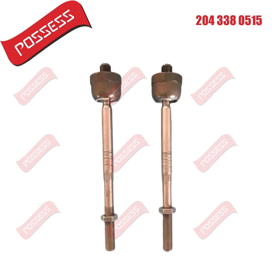 

A Pair of Front Axle Inner Steering Tie Rod Ends Ball Joint For Mercedes Benz S-Class W221,C-Class W204 GLK X204 4MATIC,L=R