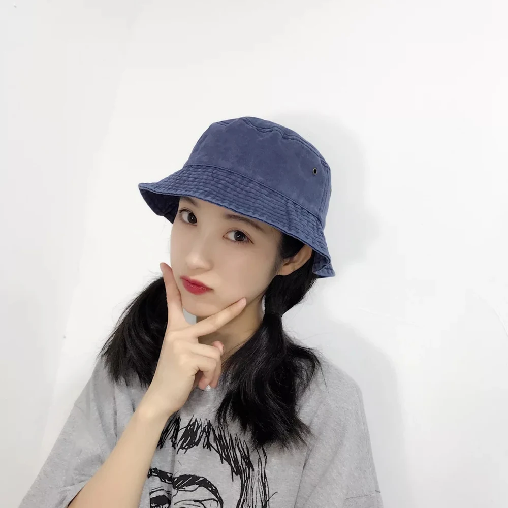 2019 New Fisherman\'s hat Bucket Hat Unisex Fashion Bob Caps Hip Hop Gorros Men Women panama warm windproof Bucket Hat outdoor