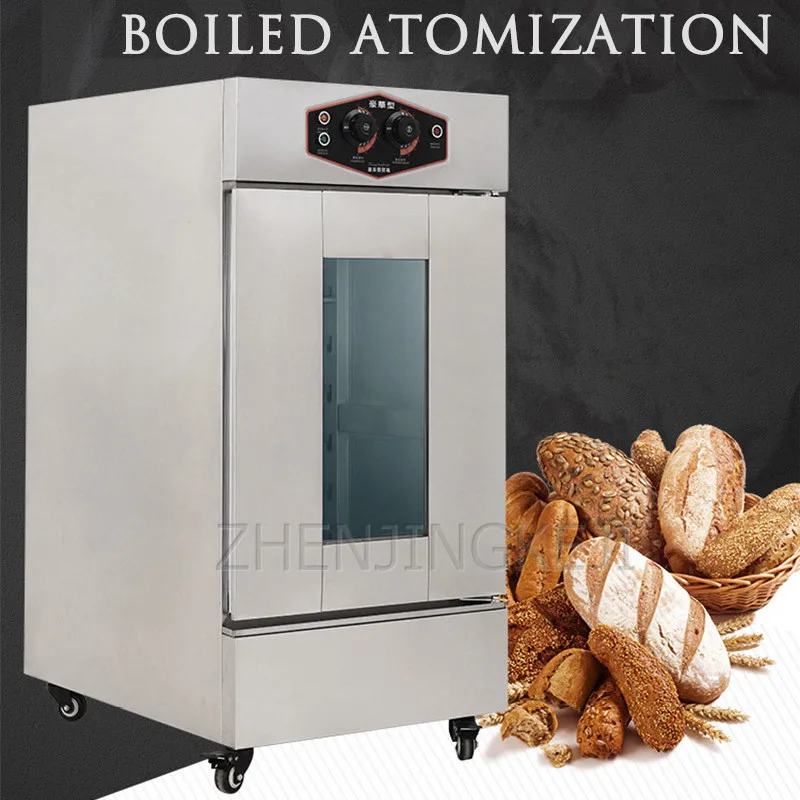 220V Commercial Wake Up Hair Box Small Home Caltrop Shape 6 Layer Fermentation Box Full Stainless Steel Bread Wake Up Machine