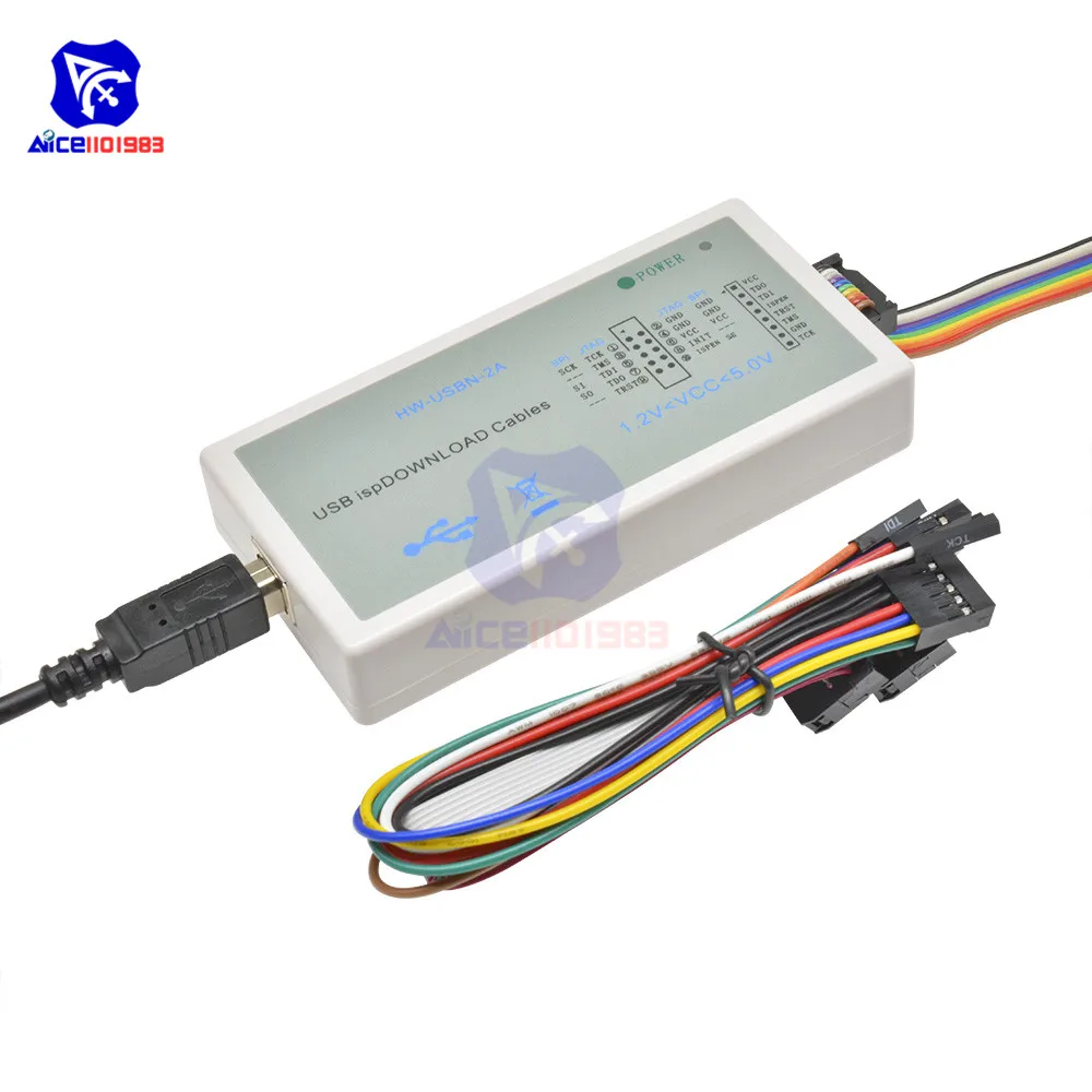 diymore Lattice USB Download Programmer ISP Download Cable with USB Cable Jumper Wire JTAG Line