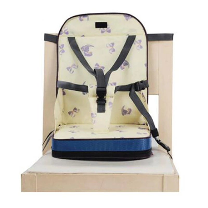 Utile borsa da pranzo per bambini seggiolino portatile per bambini Oxford tessuto impermeabile tessuto da viaggio pieghevole cintura per bambini